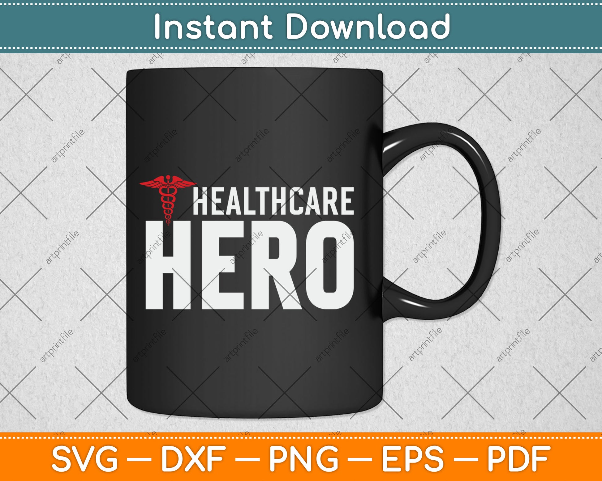 Healthcare Hero Frontline Essential Worker Svg Digital Cutting File