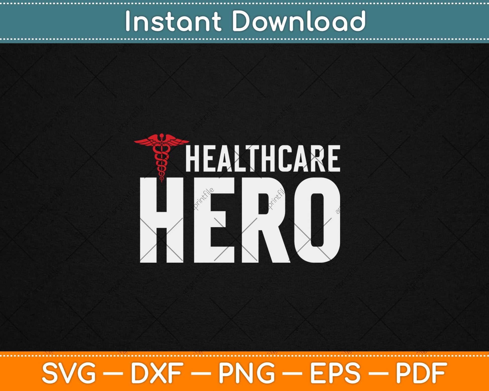 Healthcare Hero Frontline Essential Worker Svg Digital Cutting File
