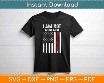 Heart Transplant Recipient America Surgery Survivor Svg Digital Cutting File