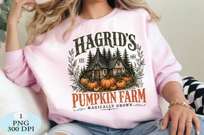 Highlands Pumpkin Farm Halloween PNG