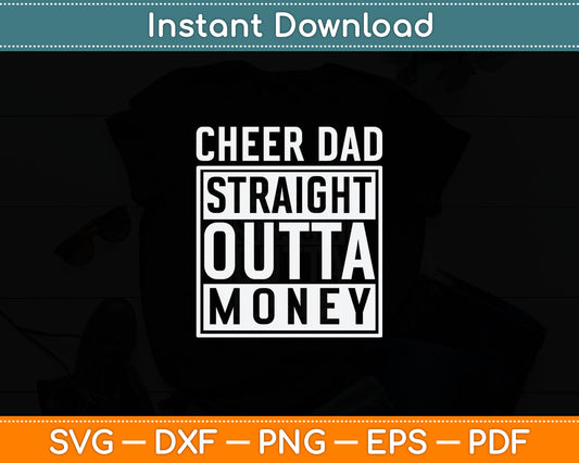 Hockey Dad Straight Outta Money Funny Hockey Svg Digital Cutting File