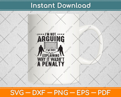 Hockey Player Arguing Gift Funny Hockey Svg Design Digital Cutting File