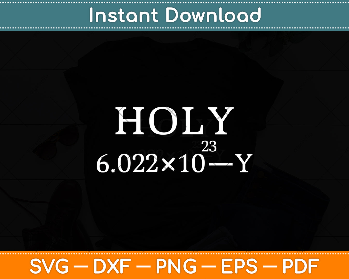 Holy Moley Avogadro Mole Carbon Funny Chemistry Svg Digital Cutting File