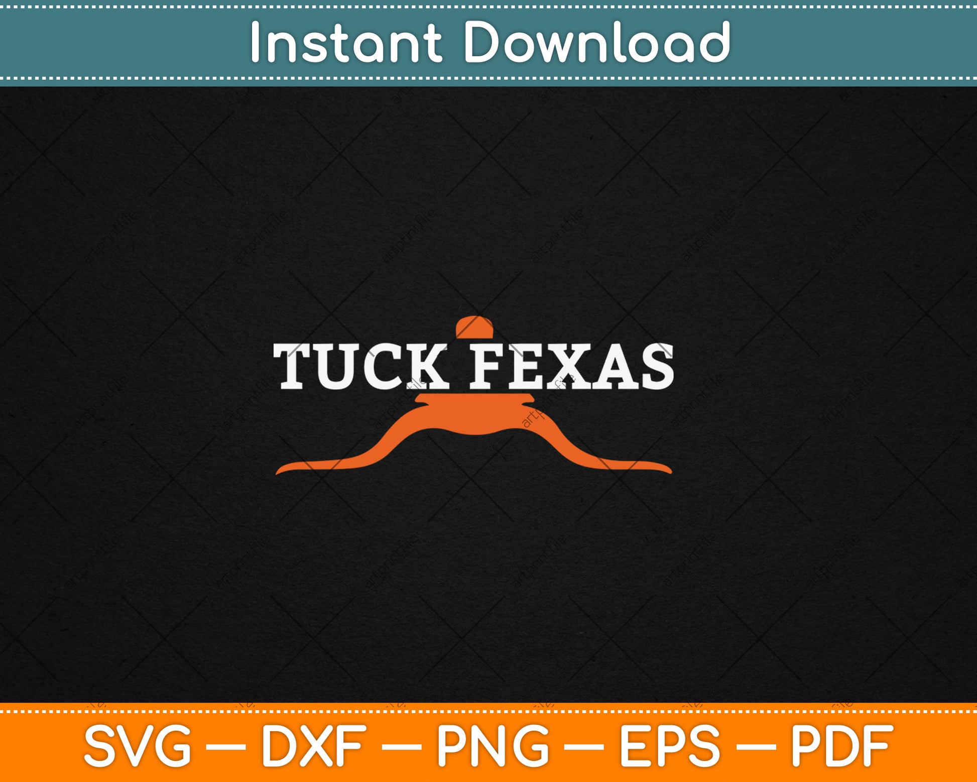 Horns Down Gift Horns Down Texas Tuck Fexas Svg Png Dxf Digital Cutting File