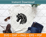 Horse Head Svg Png Dxf Digital Cutting File