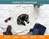 Horse Head Svg Digital Cutting File