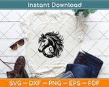 Horse Head Svg Design Digital Cutting File