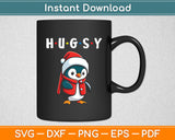 Hugsy The Penguin Svg Digital Cutting File