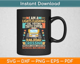 I Am A Lights Flashing CDL Toting School Bus Driver Svg Digital Cutting File