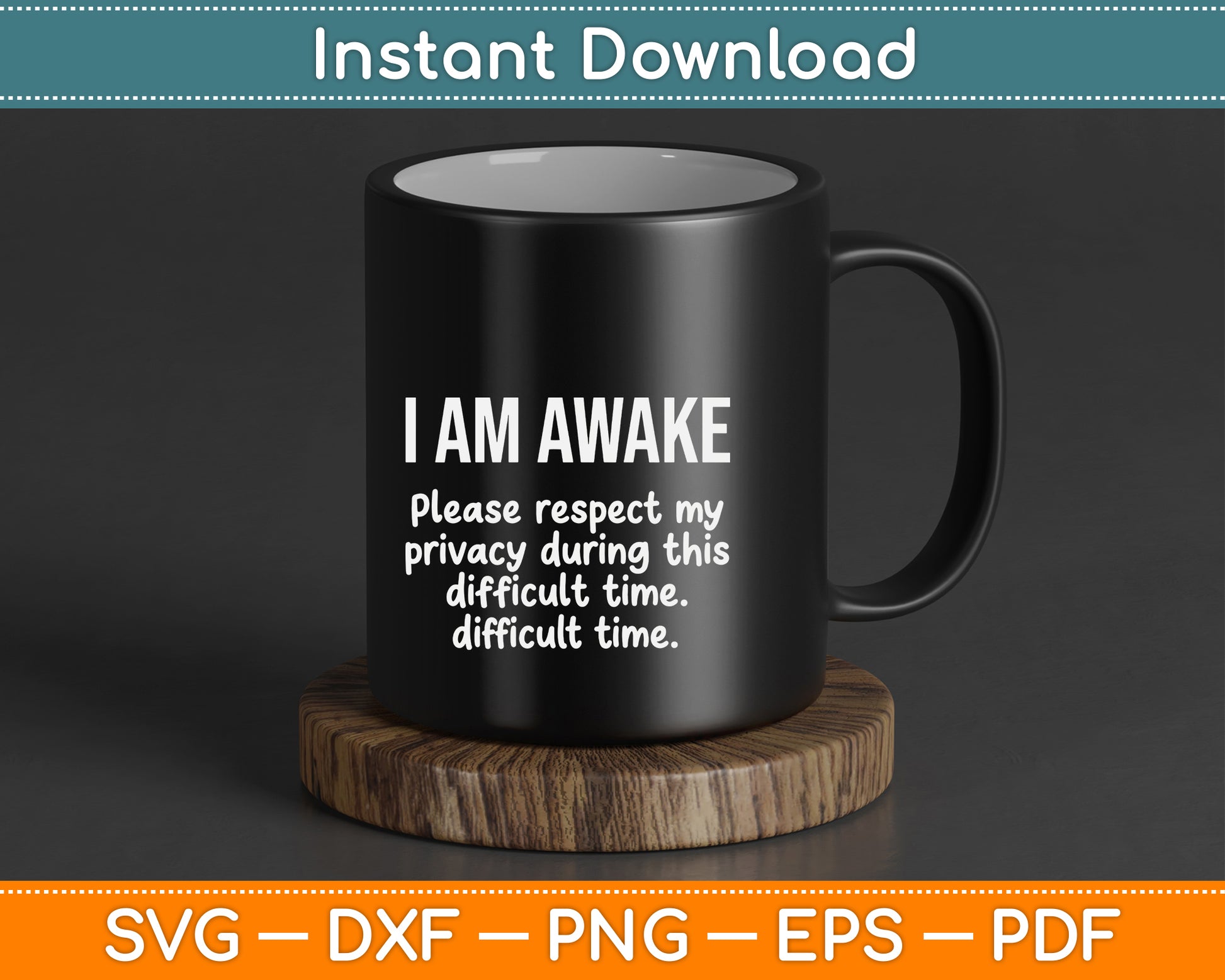 Ironic humor SVG digital download for introverts and sarcastic personality lovers