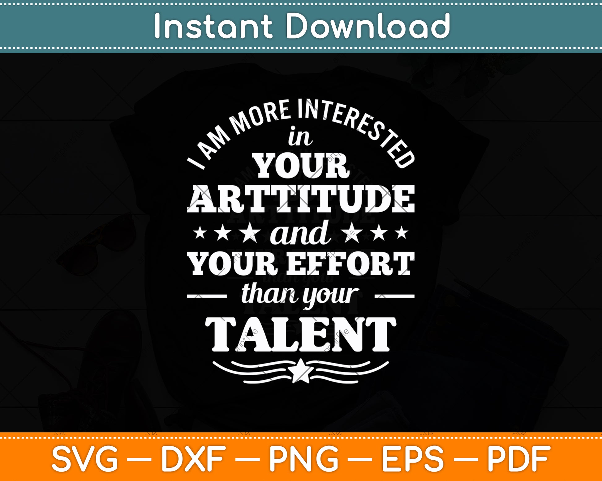 I Am More Interested In Your Arttitude Funny Svg Digital Cutting File