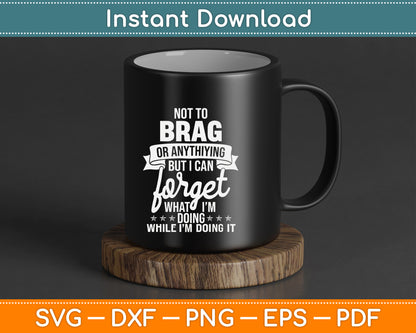 Senior citizen humor SVG digital download for old man birthday and retirement crafts