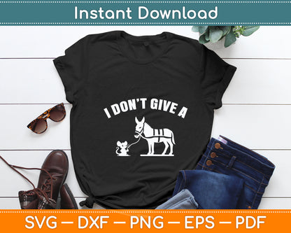 I Don't Give A Rats Ass Distressed Svg Digital Cutting File