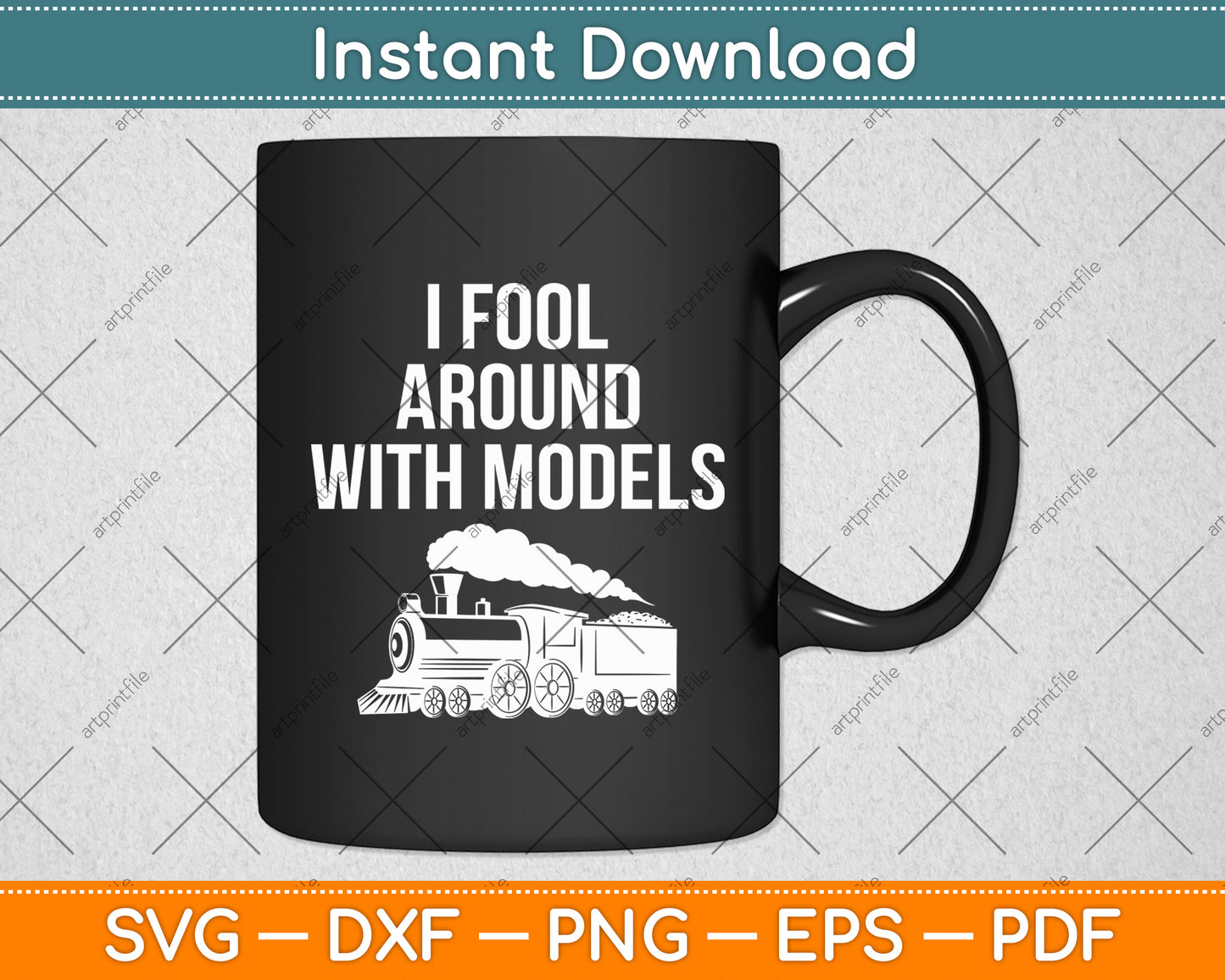 I Fool Around With Models Svg Digital Cutting File
