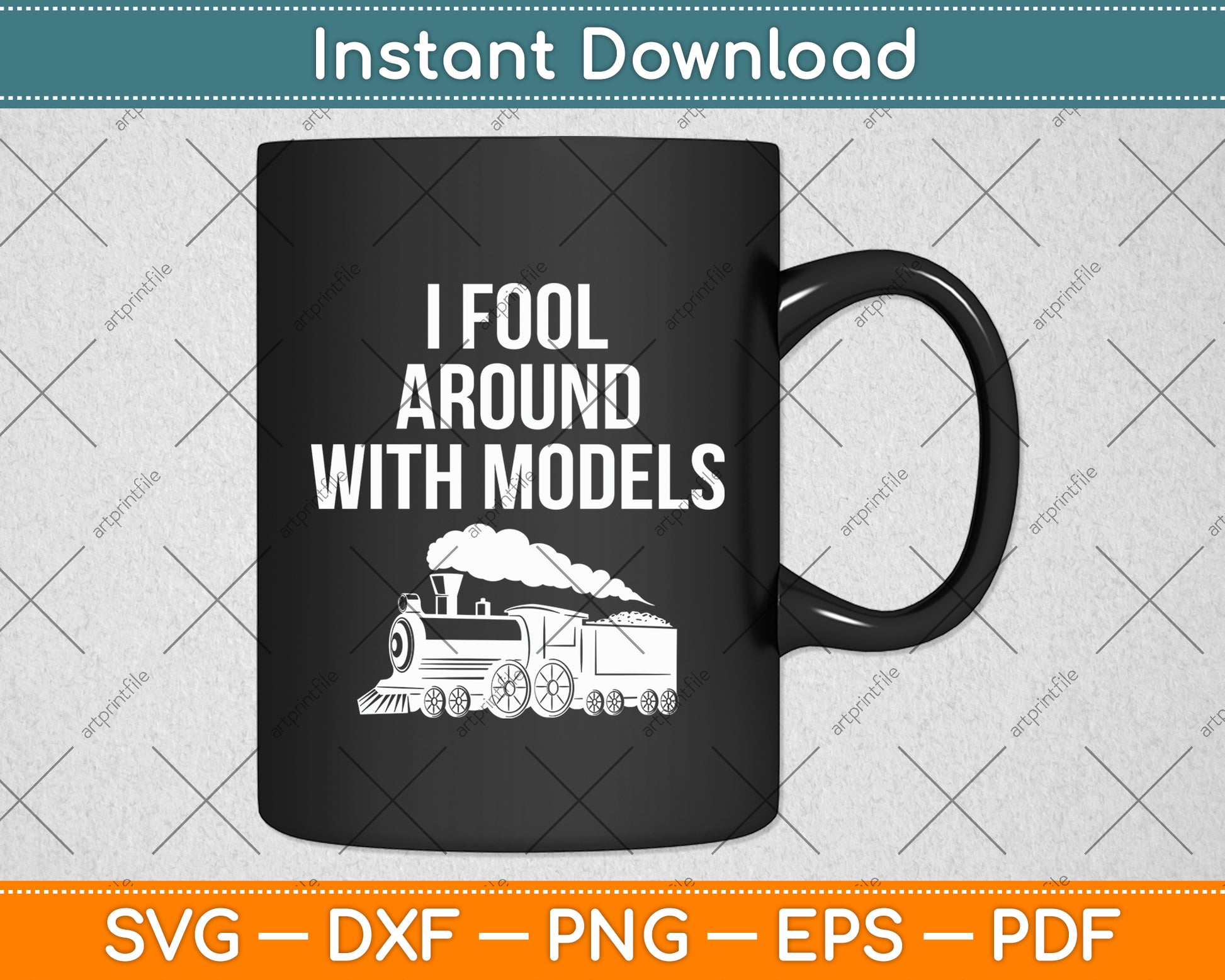 I Fool Around With Models Svg Digital Cutting File