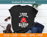 I Hear Vent Alarms in My Sleep Rt Life Awareness Svg Digital Cutting File