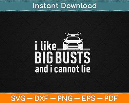 I Like Big Busts And I Can Not Lie Funny Svg Digital Cutting File