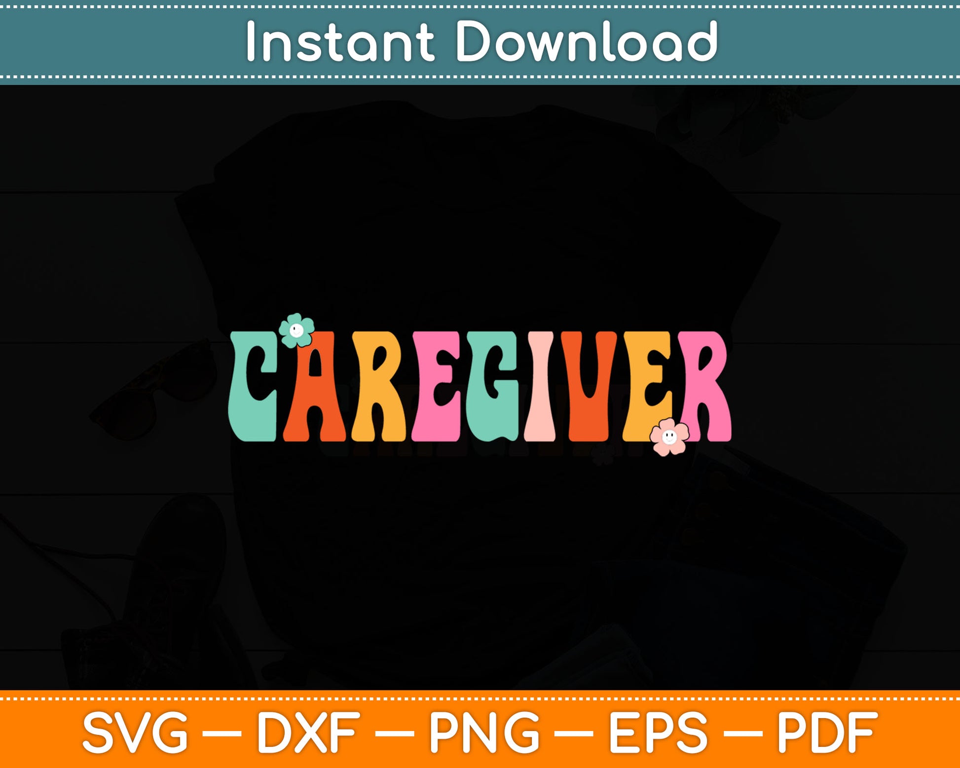 I Love My Caregiverlife Svg Digital Cutting File