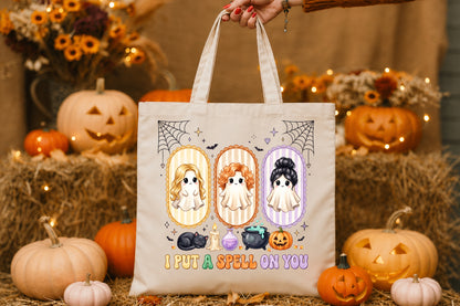 I Put A Spell On You Halloween Ghost PNG