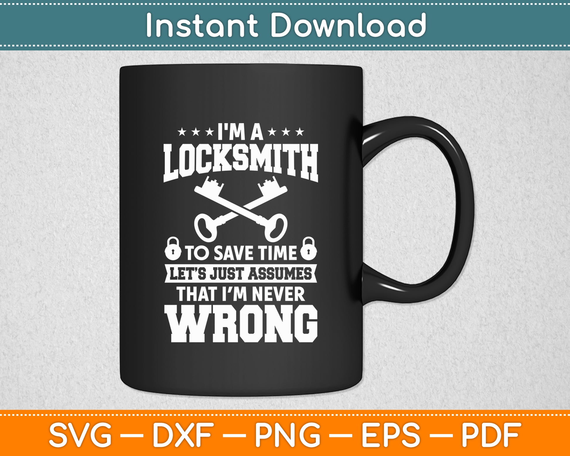 I'm A Locksmith Locksmithing Lock Picking Svg Digital Cutting File