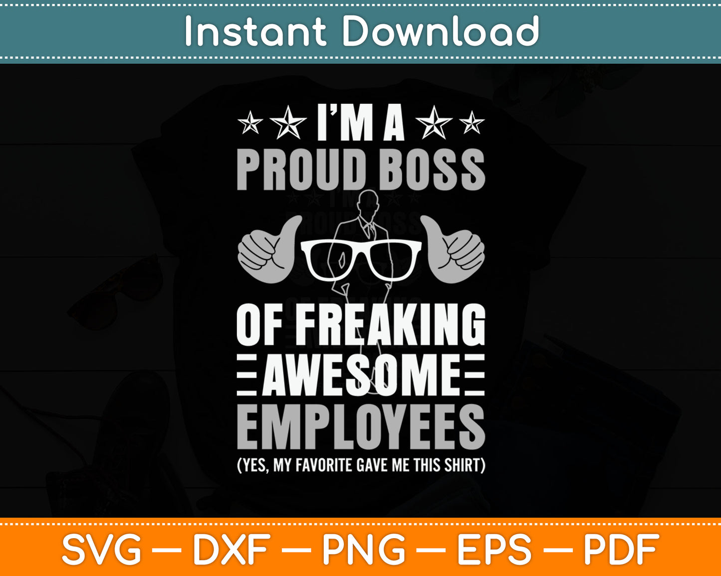 I'm A Of Freaking Awesome Employees Gift Svg Digital Cutting File
