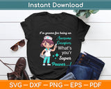 I'm Gnome For Being An Awesome Caregiver Nurse Svg Digital Cutting File