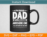 I'm Proud CNA Dad Vintage Svg Digital Cutting File