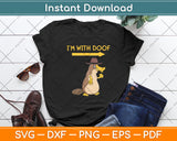 I'm With Doof Platypus Svg Png Dxf Digital Cutting File