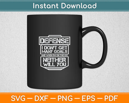 Ice Hockey Gift Funny Sport Lover Svg Digital Cutting File