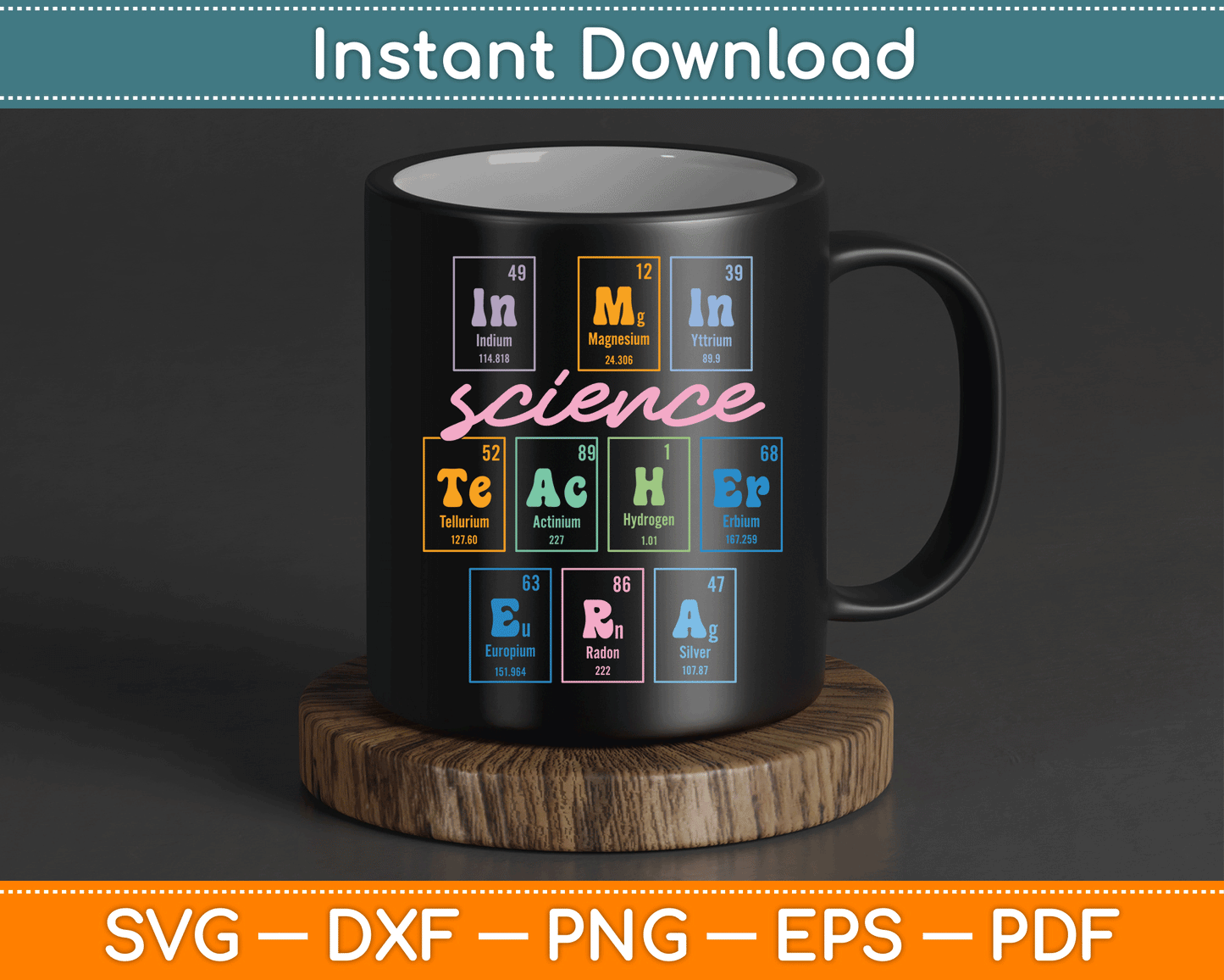 In My Science Teacher Era Funny Science Teacher SVG Digital Cutting File