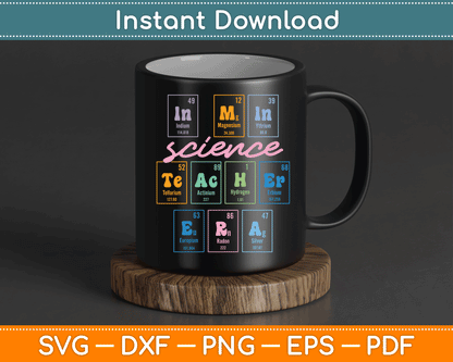 In My Science Teacher Era Funny Science Teacher SVG Digital Cutting File