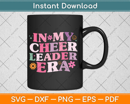 In My Cheerleader Era Cheerleading Svg Design Digital Cutting File