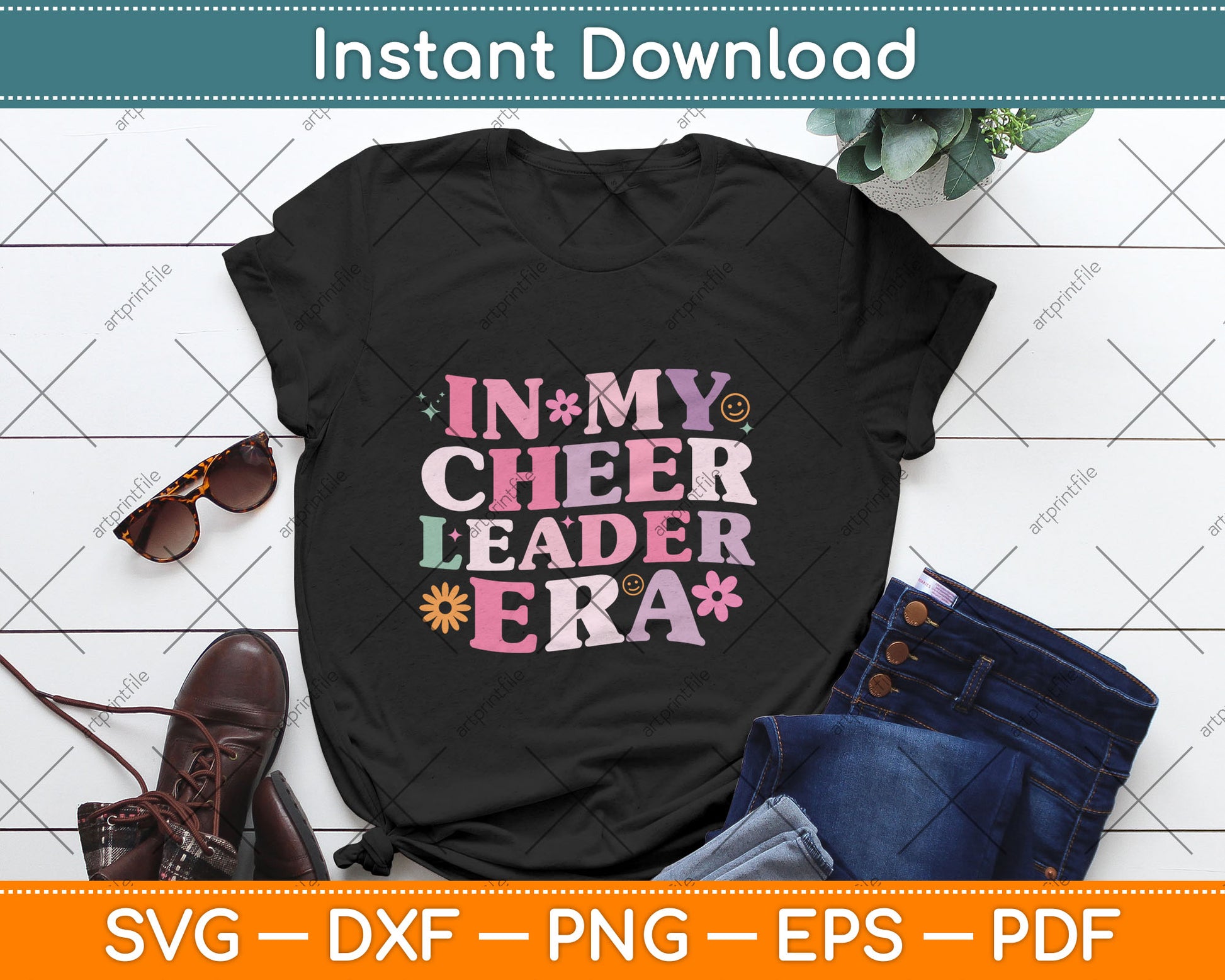 In My Cheerleader Era Cheerleading Svg Design Digital Cutting File