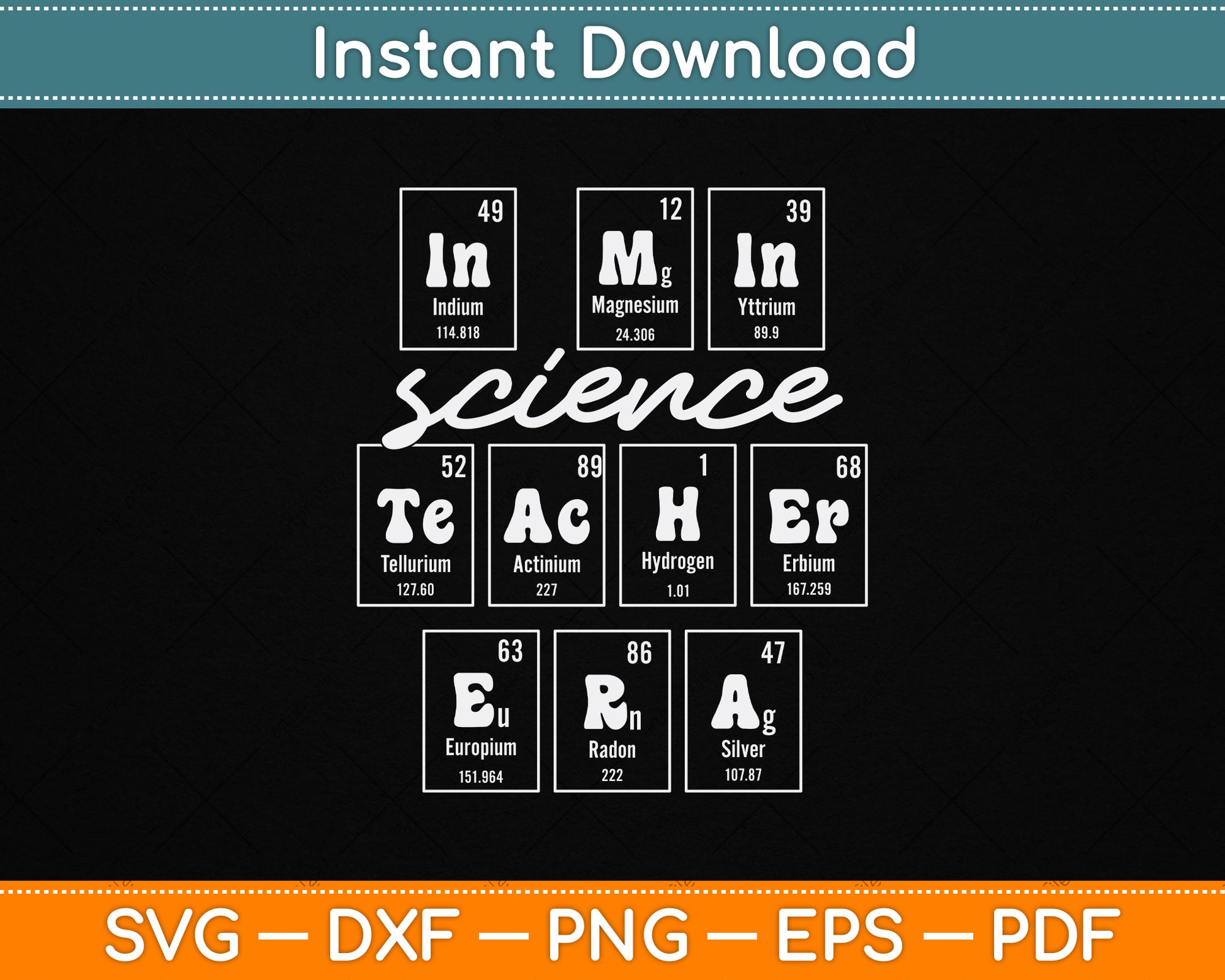 In My Science Teacher Era SVG PNG funny science teacher design for classroom shirts and teacher gifts digital download