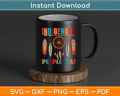 Indigenous Peoples Day for a Native American SVG Digital Cutting File