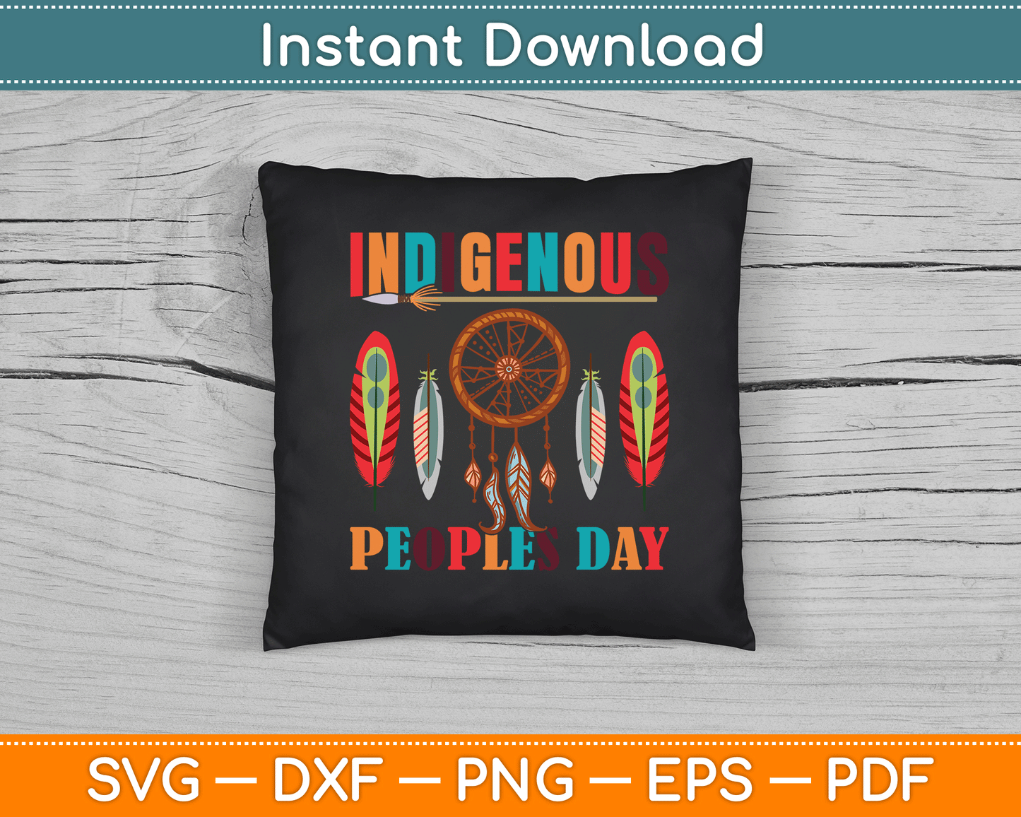 Indigenous Peoples Day for a Native American SVG Digital Cutting File
