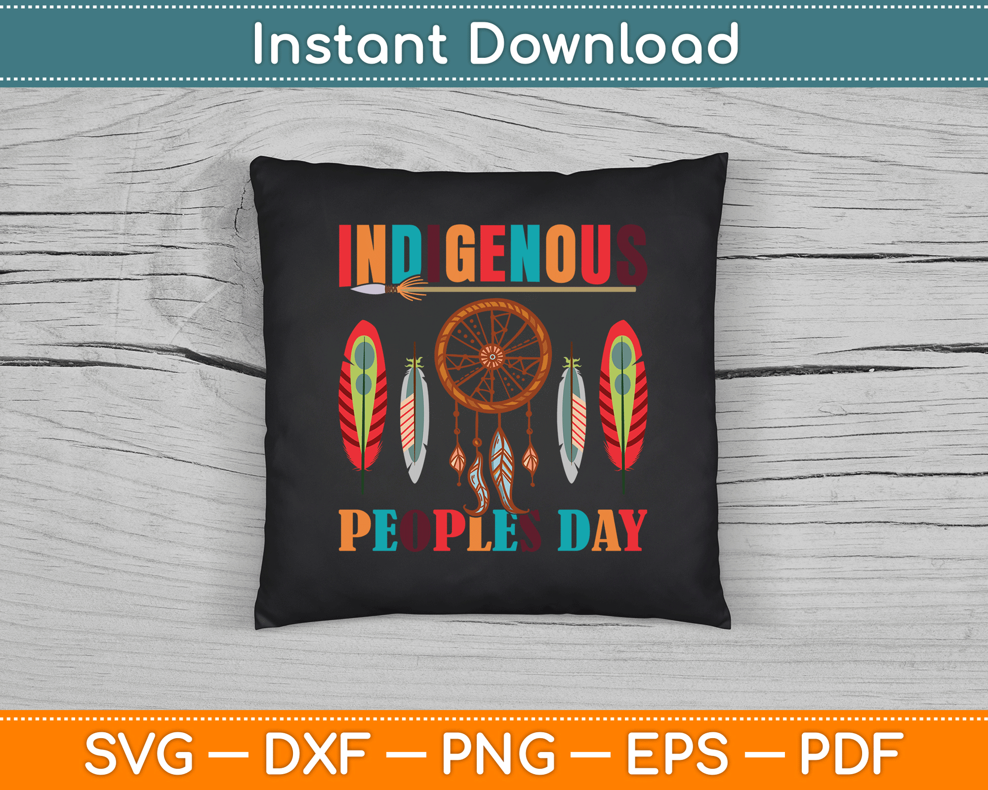 Indigenous Peoples Day for a Native American SVG Digital Cutting File
