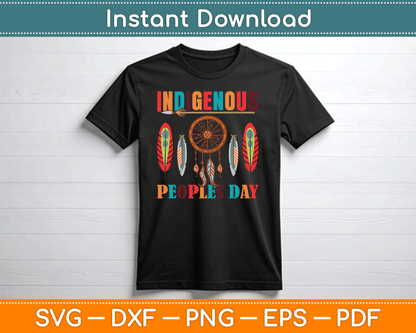 Indigenous Peoples Day for a Native American SVG Digital Cutting File