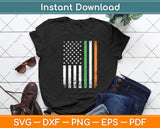 Irish American Flag St Patricks Day Svg Digital Cutting File