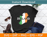 Irish Ireland Flag St Patrick's Day Svg Digital Cutting File