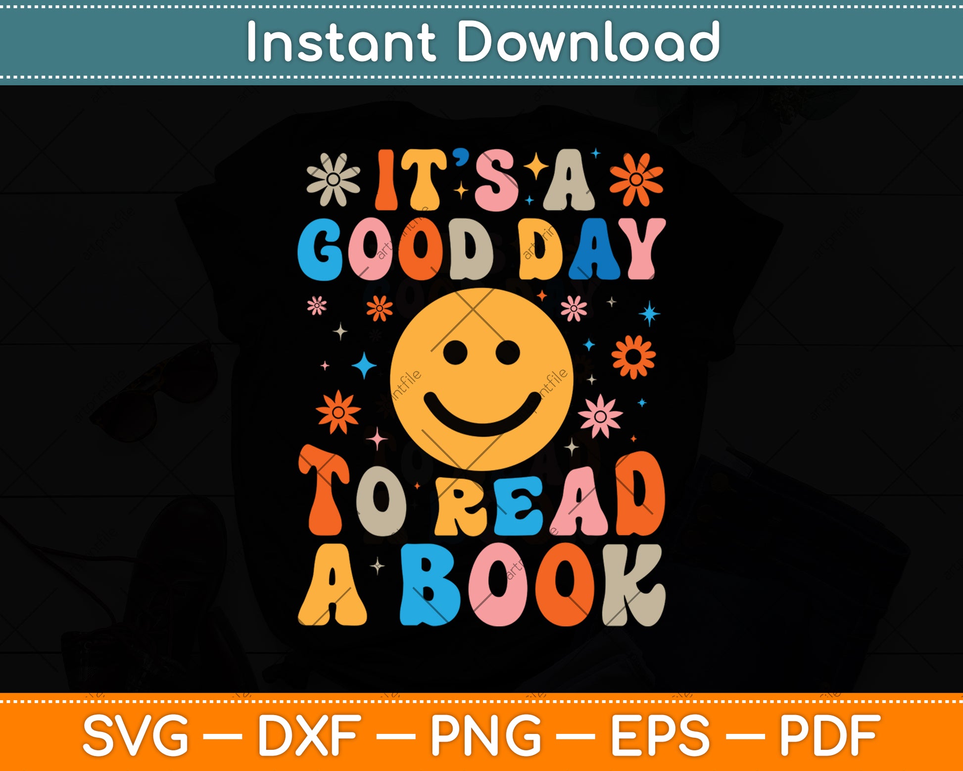 It’s A Good Day To Read A Book Svg Digital Cutting File