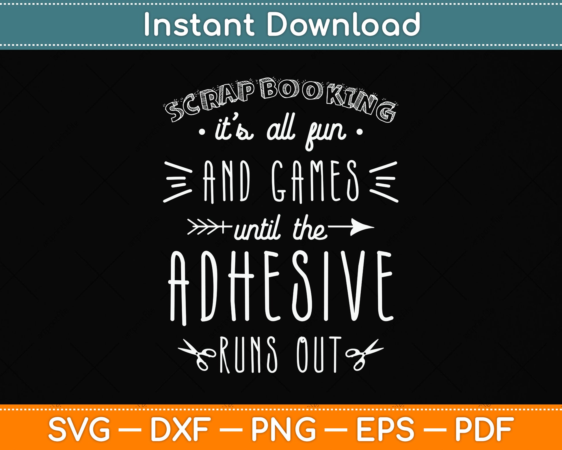 It’s All Fun And Games Scrapbooking Svg Png Dxf Digital Cutting File