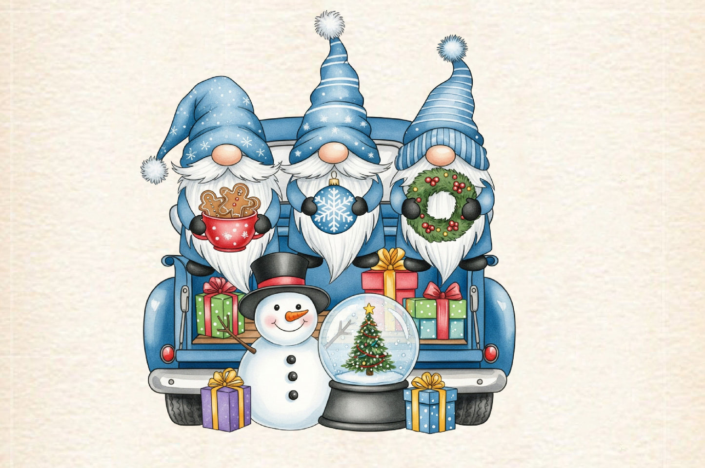 Christmas Bundle PNG | Watercolor Christmas Clipart Bundle | Holiday Sublimation PNG Collection