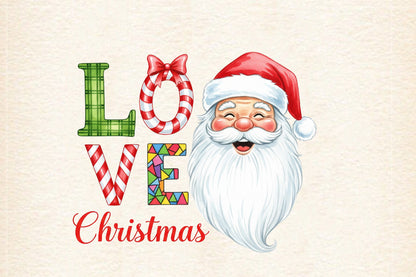Christmas Bundle PNG | Watercolor Christmas Clipart Bundle | Holiday Sublimation PNG Collection