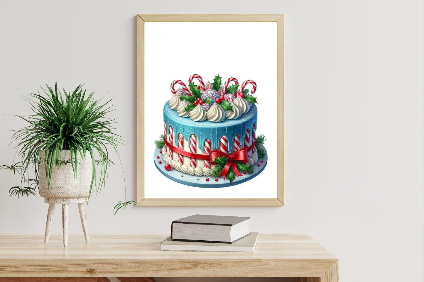 Peppermint Bakery Christmas Clipart PNG Bundle | Cute Holiday Baking, Cookies, Candy & Sweet Christmas Designs