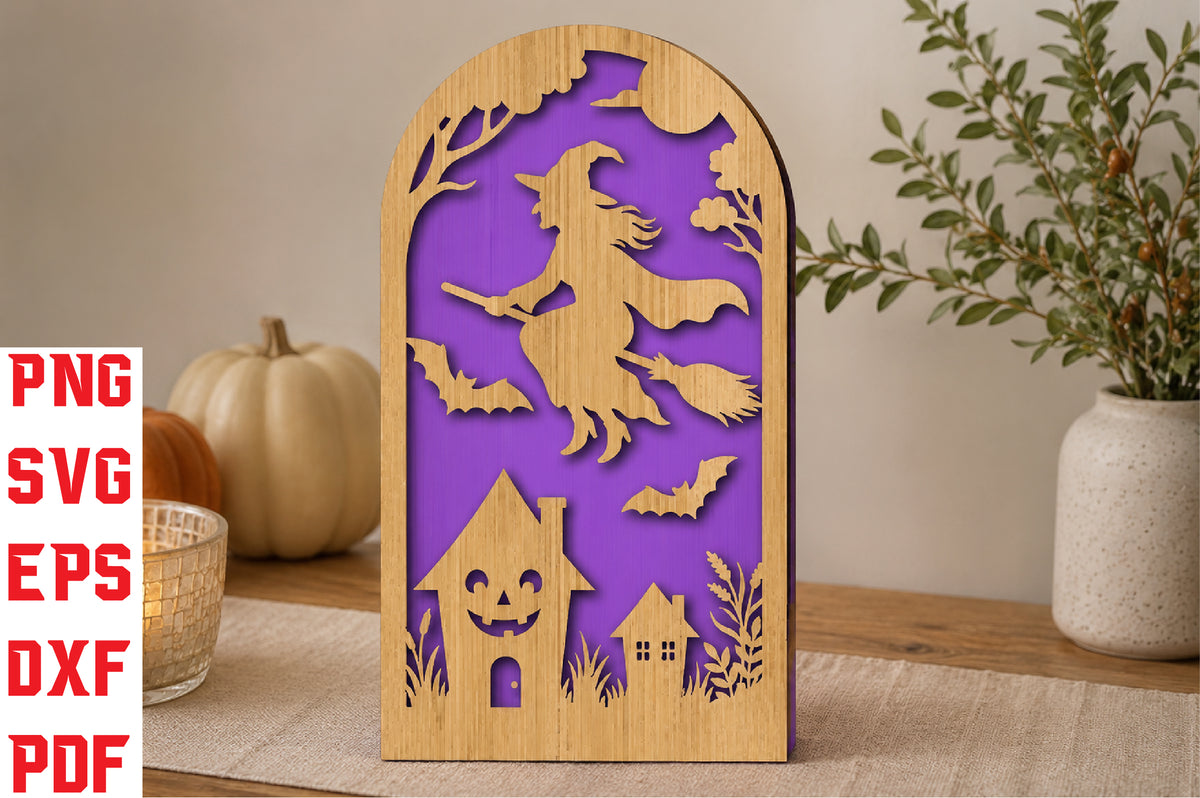 Halloween Witch SVG