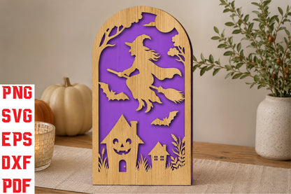Halloween Witch SVG