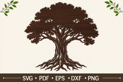 Tree of Life Laser Cut SVG