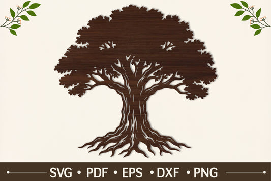 Tree of Life Laser Cut SVG