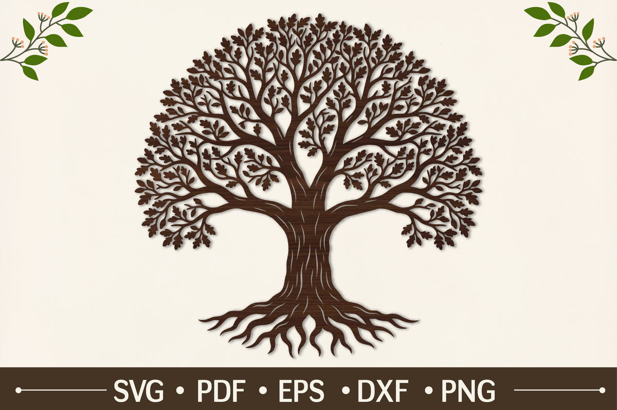 Tree of Life SVG Laser Cut Design